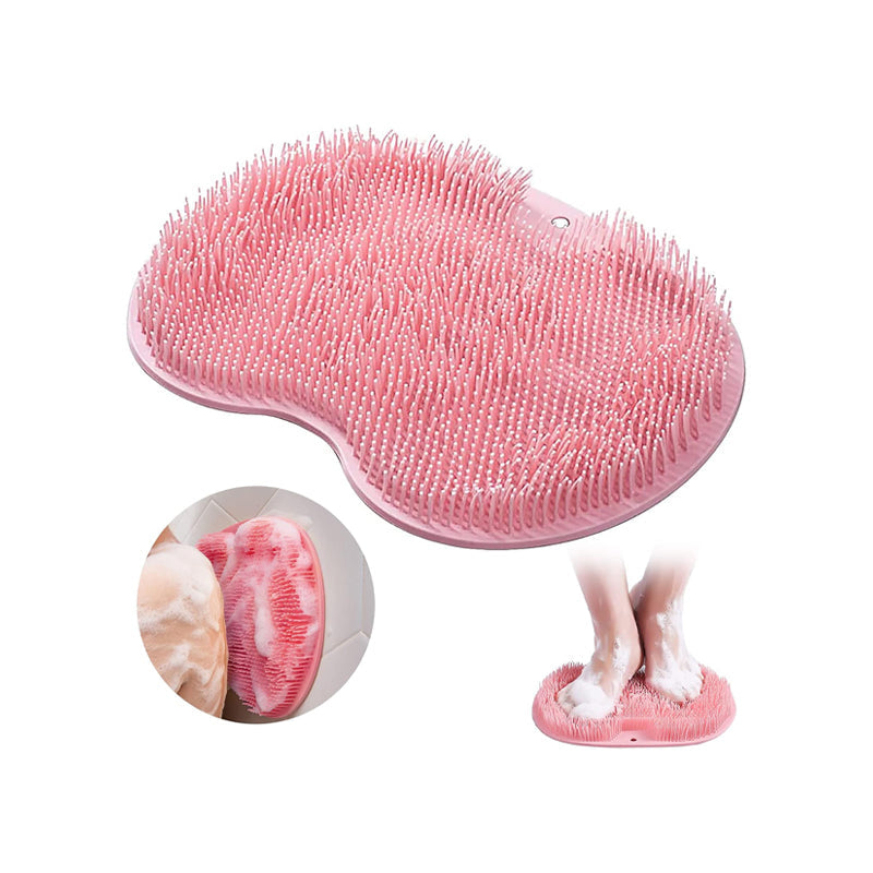 Skrubbmatta för fötter och kropp i duschen