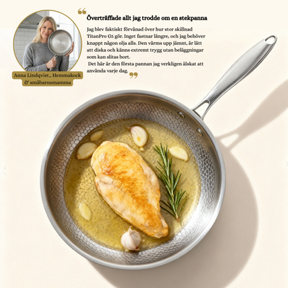 TitanPro™ G5 Stekpanna i Titanium