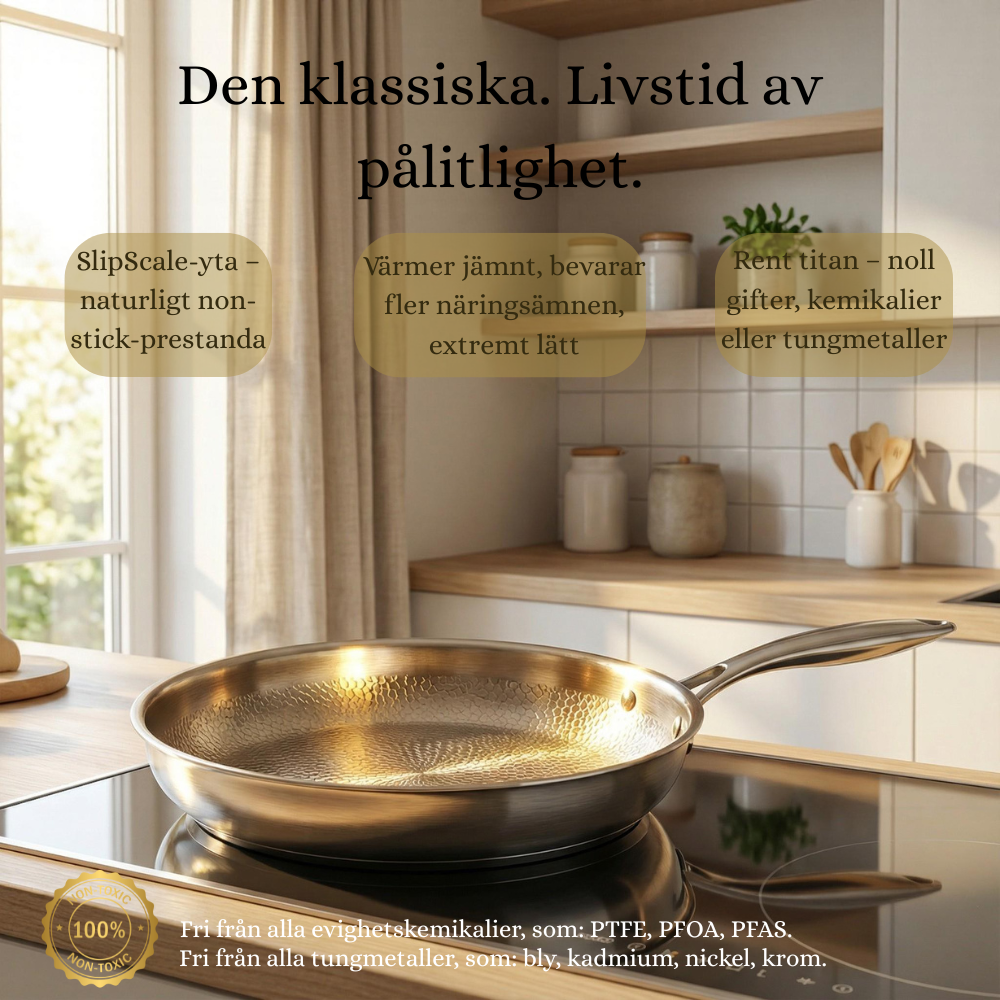 TitanPro™ G5 Stekpanna i Titanium